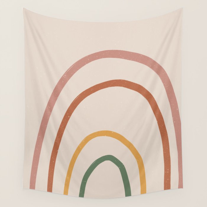 Warm Rainbow Wall Tapestry Gallery Image 4