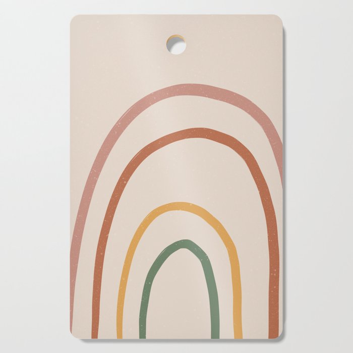 Warm Rainbow Cutting Board Gallery Image 1