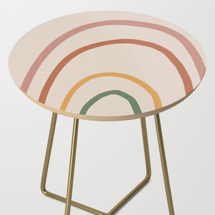Warm Rainbow Side Table Gallery Image 2