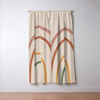 Warm Rainbow Window Curtain Gallery Image 3