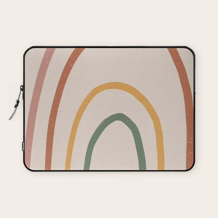 Warm Rainbow Laptop Sleeve Gallery Image 1