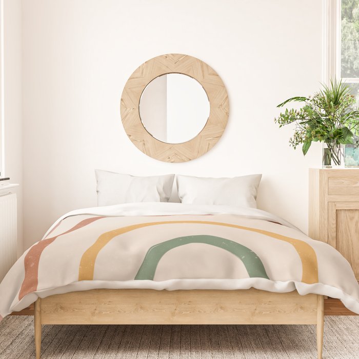 Warm Rainbow Duvet Cover Gallery Image 3