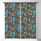 Bluebird and Apple Blossoms Window Curtain Gallery Image 5
