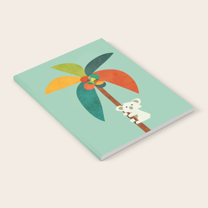 Koala on Coconut Tree Notebook Gallery Image 1