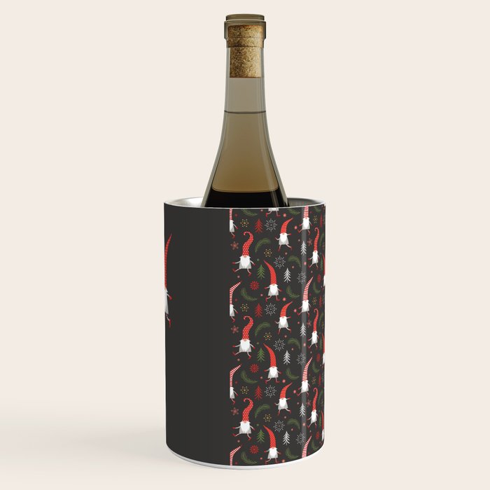 Cute Christmas Elves Wine Chiller Gallery Image 2