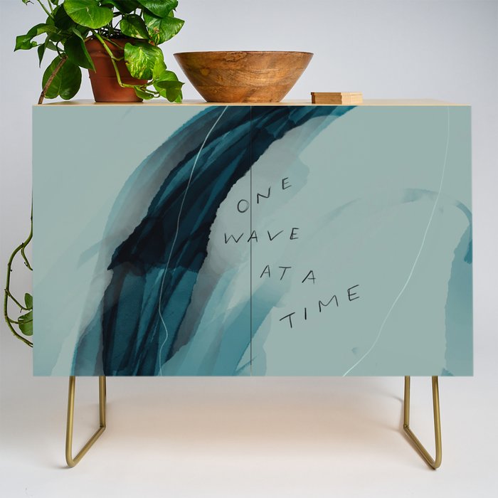 "One Wave At A Time" Credenza Gallery Image 1