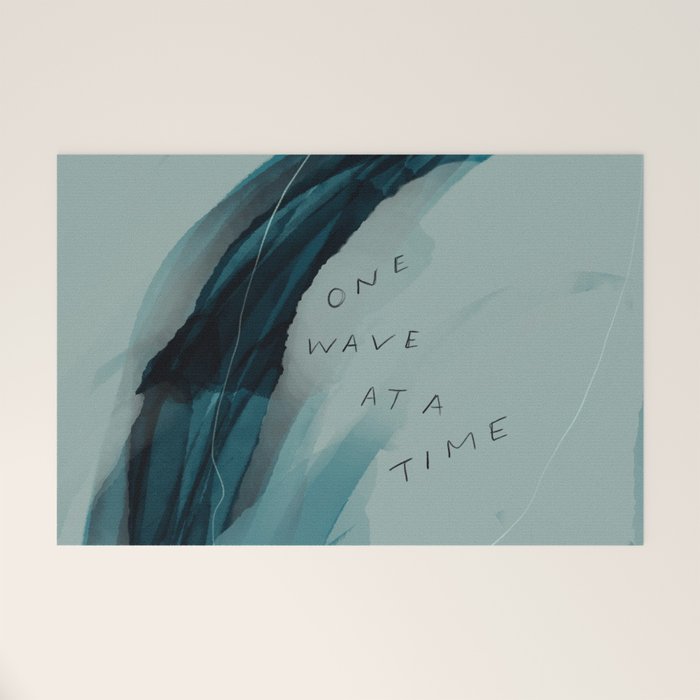 "One Wave At A Time" Welcome Mat Gallery Image 1