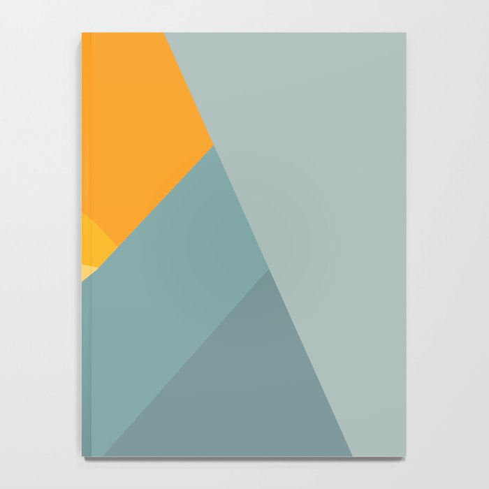 Abstract Mountain Sunrise Notebook Gallery Image 4