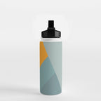 Abstract Mountain Sunrise Water Bottle Gallery Image 2