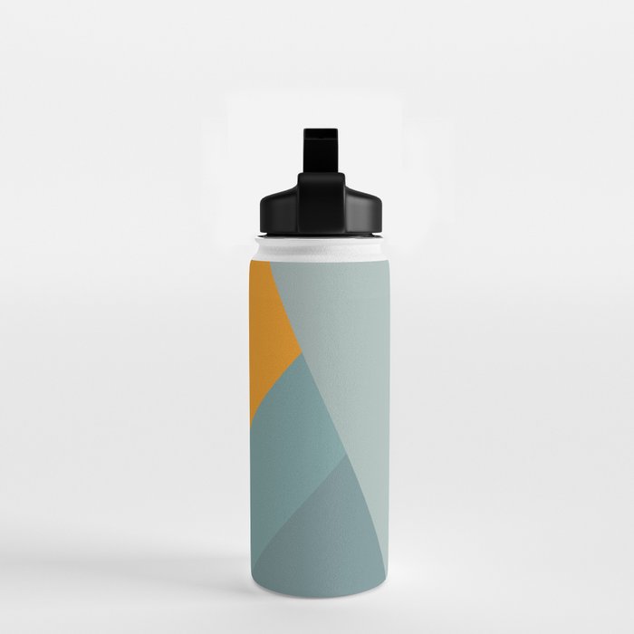 Abstract Mountain Sunrise Water Bottle Gallery Image 2