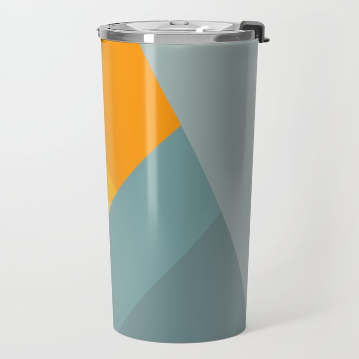 Abstract Mountain Sunrise Travel Mug Gallery Image 2