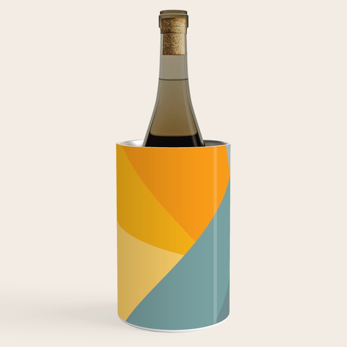 Abstract Mountain Sunrise Wine Chiller Gallery Image 1