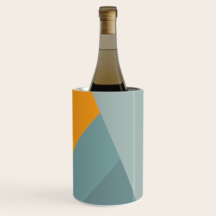 Abstract Mountain Sunrise Wine Chiller Gallery Image 3