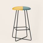 Abstract Mountain Sunrise Stool Gallery Image 1