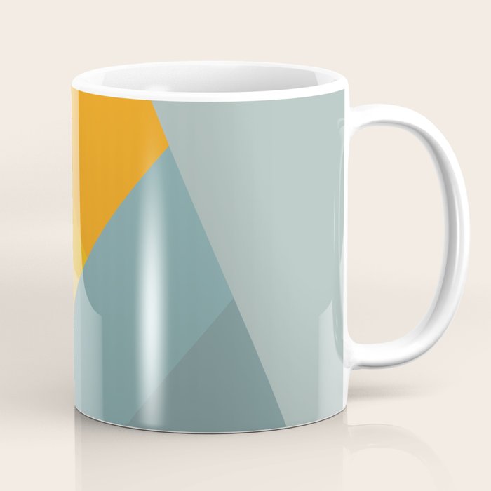 Abstract Mountain Sunrise Coffee Mug Gallery Image 1