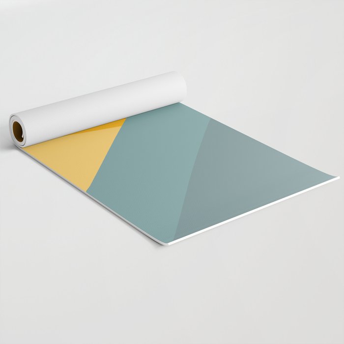 Abstract Mountain Sunrise Yoga Mat Gallery Image 2
