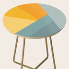 Abstract Mountain Sunrise Side Table Gallery Image 2
