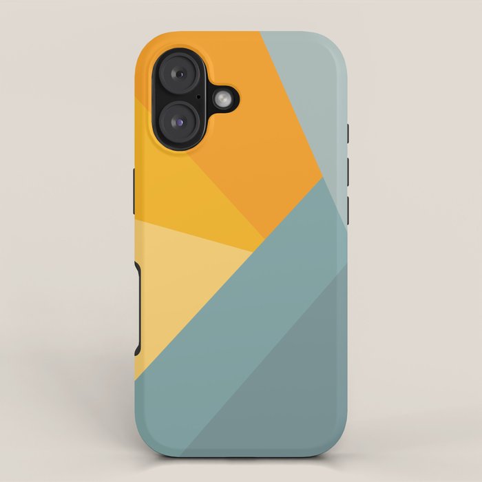 Abstract Mountain Sunrise iPhone Case Gallery Image 1