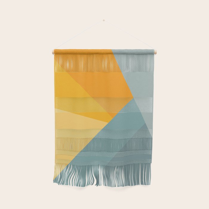Abstract Mountain Sunrise Wall Hanging Gallery Image 1