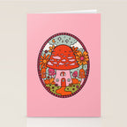 Mushroom Cottage Stationery Card Gallery Image 2