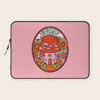Mushroom Cottage Laptop Sleeve Gallery Image 1