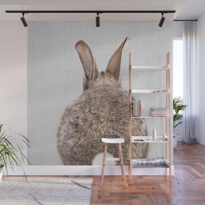 Rabbit Tail - Colorful Wall Mural Gallery Image 1