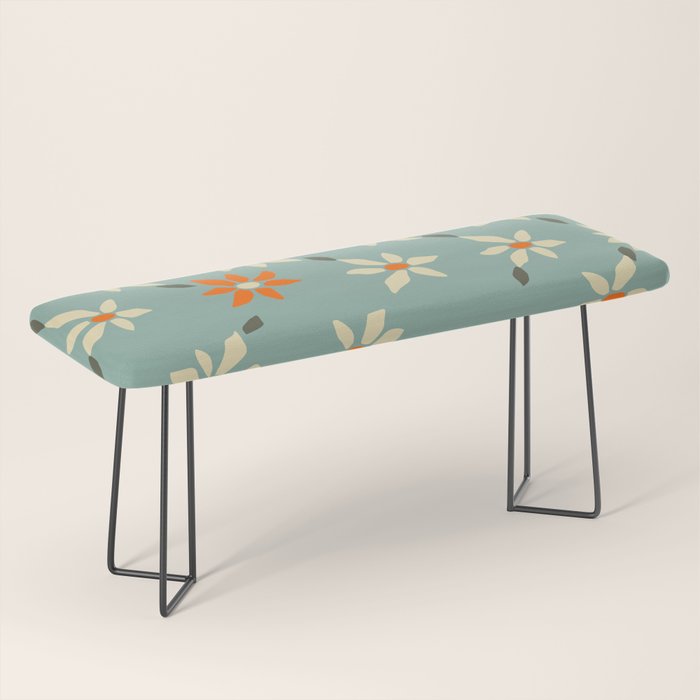 Daily pattern: Retro Flower No.11 Bench Gallery Image 1