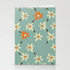 Daily pattern: Retro Flower No.11 Stationery Card Gallery Image 2