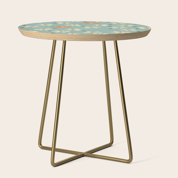 Daily pattern: Retro Flower No.11 Side Table Gallery Image 1