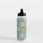 Daily pattern: Retro Flower No.11 Water Bottle Gallery Image 3