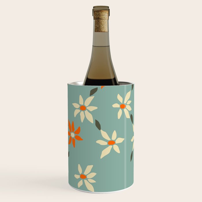 Daily pattern: Retro Flower No.11 Wine Chiller Gallery Image 1