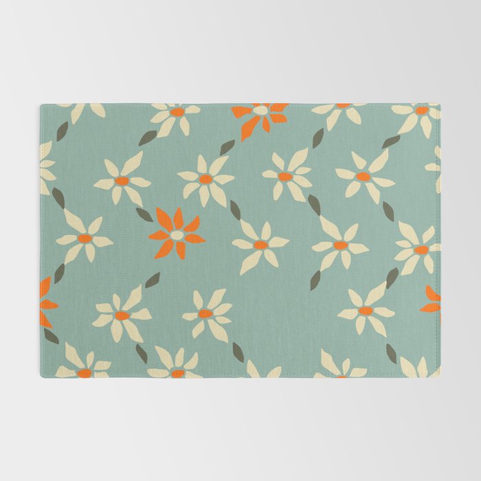 Daily pattern: Retro Flower No.11 Rug Gallery Image 2
