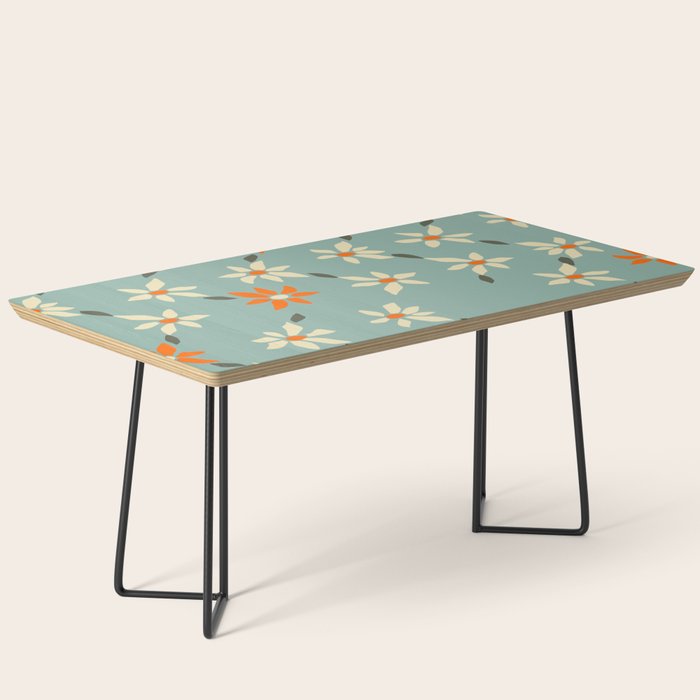 Daily pattern: Retro Flower No.11 Coffee Table Gallery Image 1