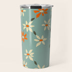 Daily pattern: Retro Flower No.11 Travel Mug Gallery Image 1