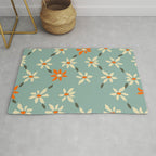 Daily pattern: Retro Flower No.11 Rug Gallery Image 1