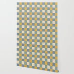 Checkered Multicolor Pattern XXVI Natural Summer Wallpaper Gallery Image 2