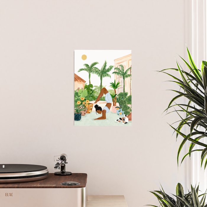 Yoga In the Courtyard Poster Gallery Image 2