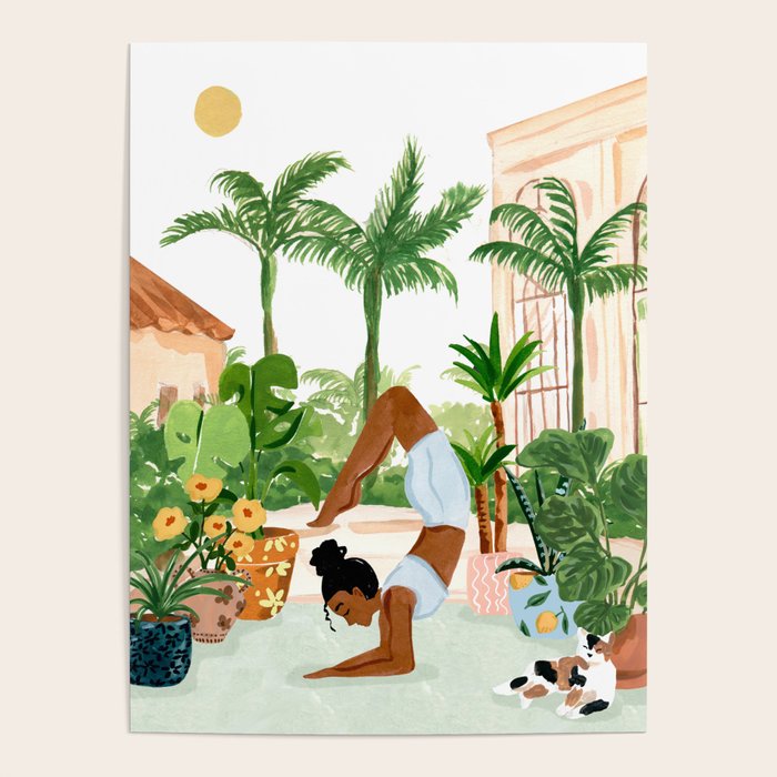 Yoga In the Courtyard Poster Gallery Image 4