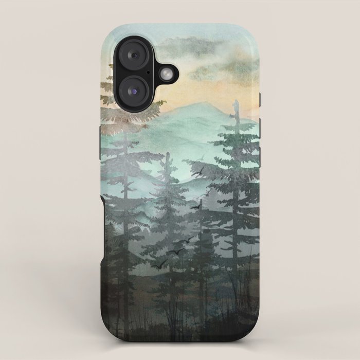 Pine Trees iPhone Case Gallery Image 1
