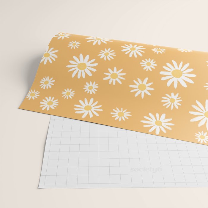 Hidden cat 44 flowers fall  Wrapping Paper Gallery Image 2