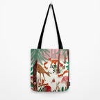 Whimsical woodland enchanted forest animals Tote Bag Gallery Image 2