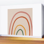 Warm Rainbow Wall Mural Gallery Image 2