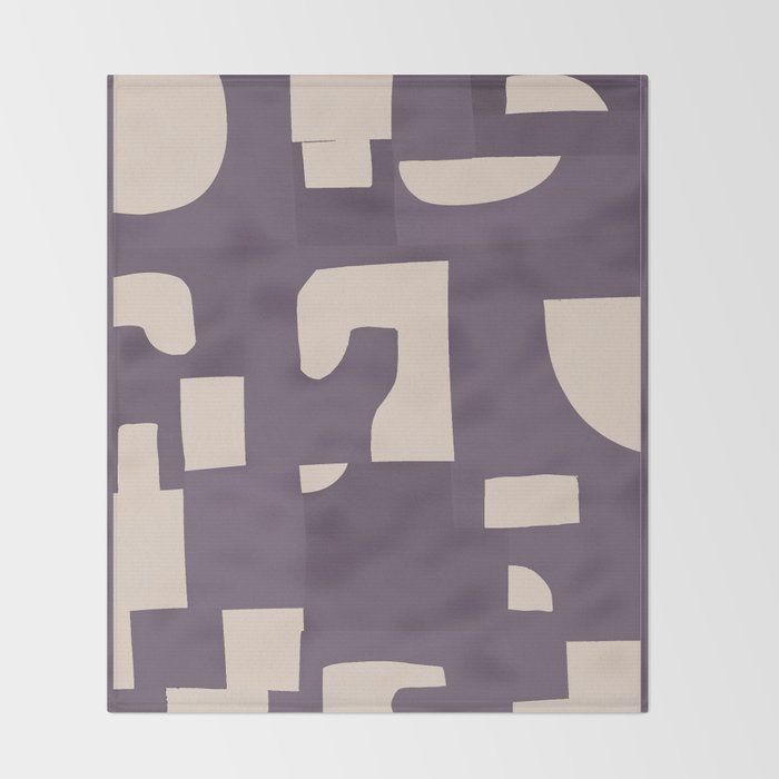 Minimalist 137 Throw Blanket Gallery Image 2