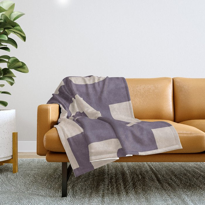 Minimalist 137 Throw Blanket Gallery Image 1