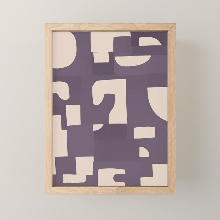 Minimalist 137 Mini Art Print Gallery Image 1