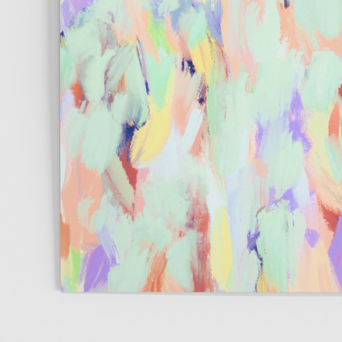 Artistic summer brushstrokes AS Poster Gallery Image 3