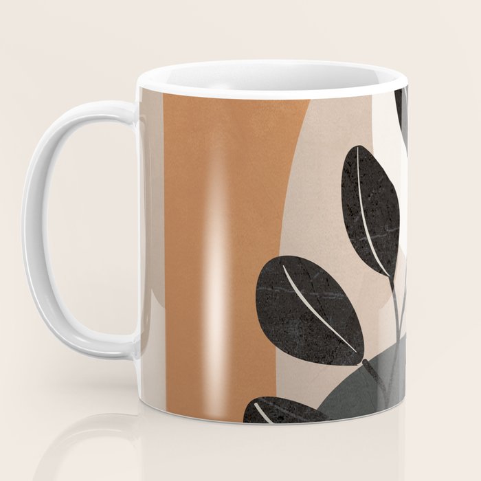 Modern Abstract Minimal Shapes Branches Art 9 Coffee Mug Gallery Image 3