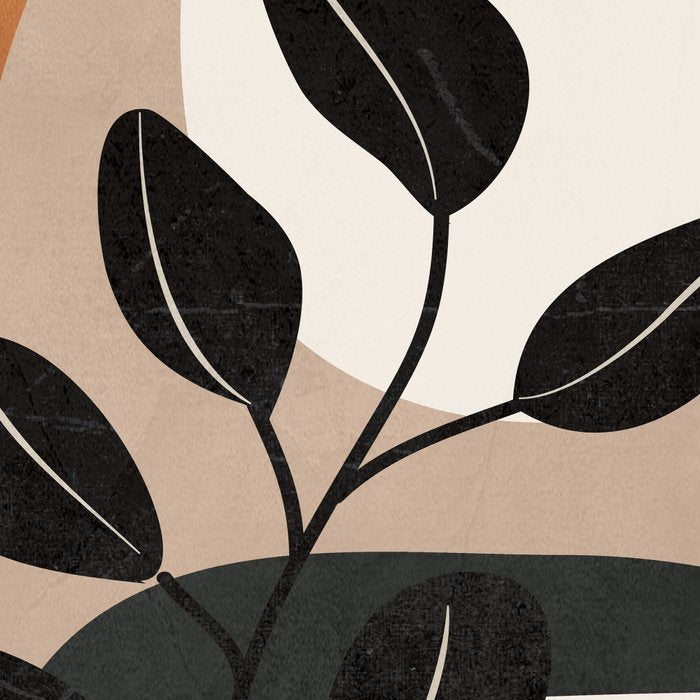 Modern Abstract Minimal Shapes Branches Art 9 Coffee Mug Gallery Image 2