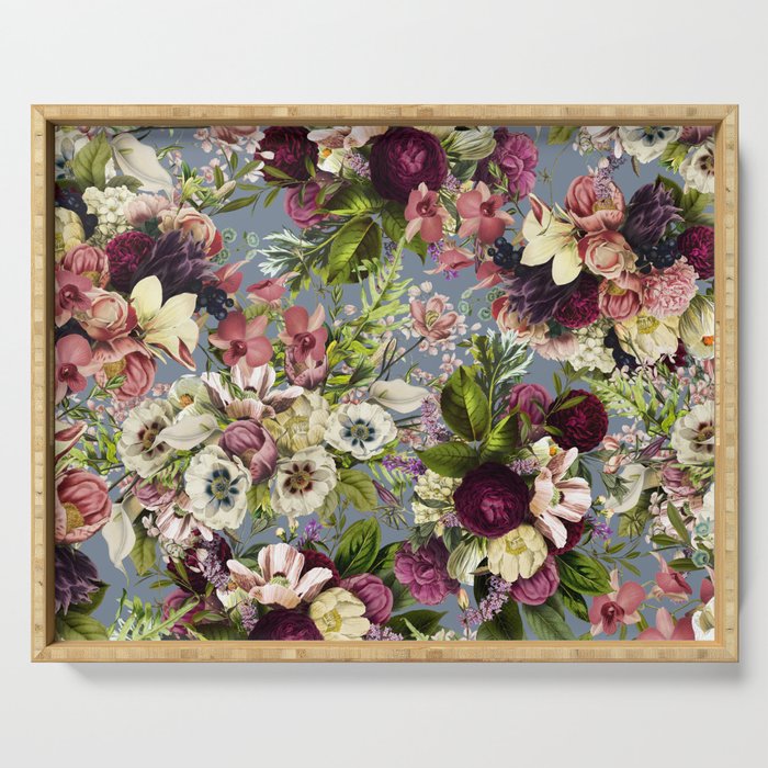 Modena Vintage Florals Serving Tray Gallery Image 1