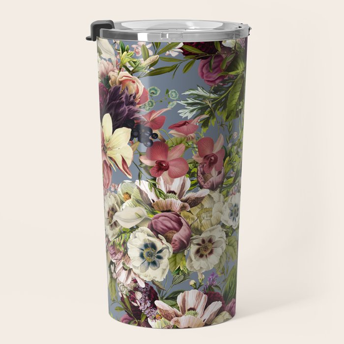Modena Vintage Florals Travel Mug Gallery Image 3